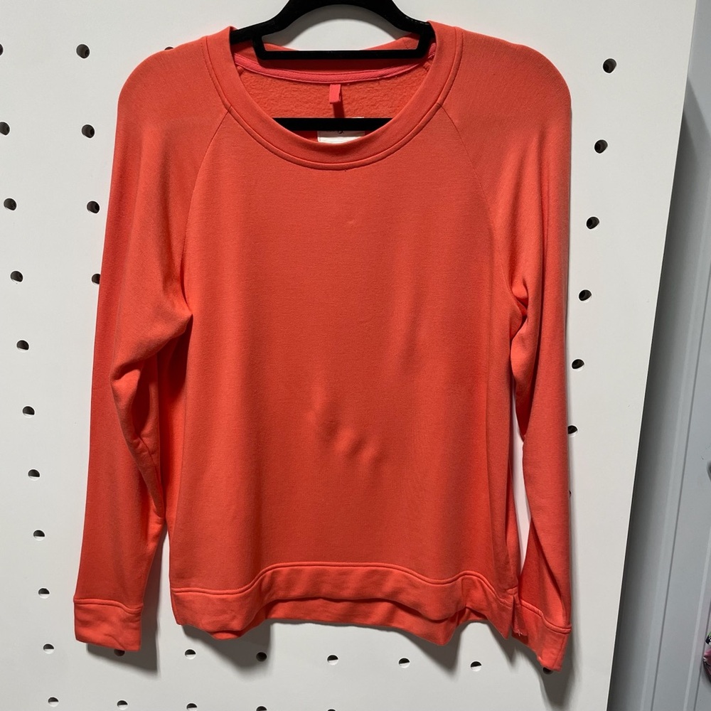 NWT Lou & Grey Orange Sweater Size S